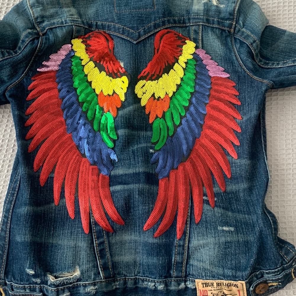 ONE OF A KIND jeans jacket personalized